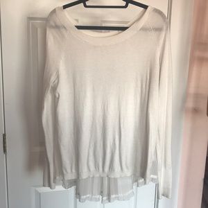 Victoria’s Secret Sweater - sheer back